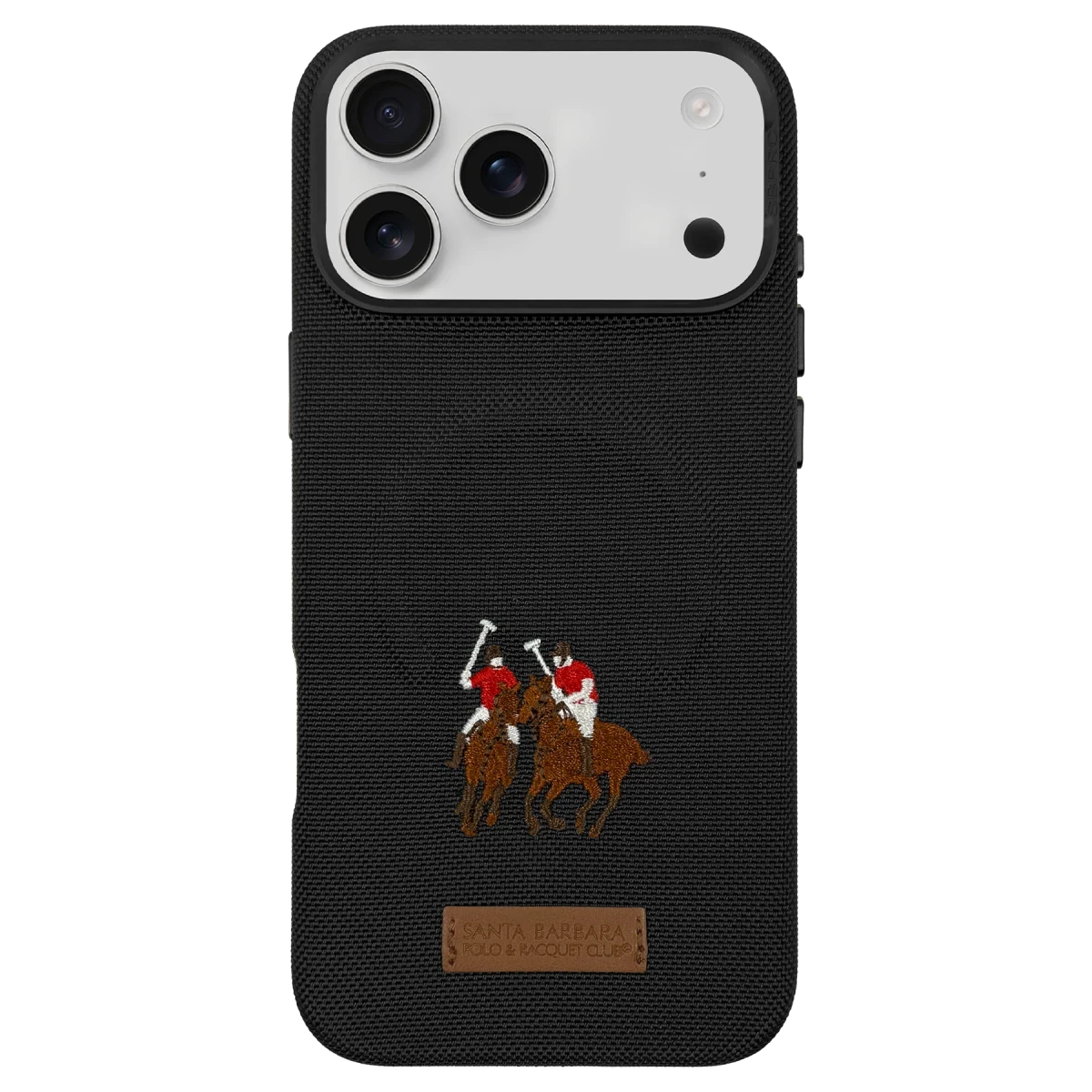Santa Barbara Polo Racquet Club Apple iPhone 17 Pro Max Yolanda Kapak - Siyah